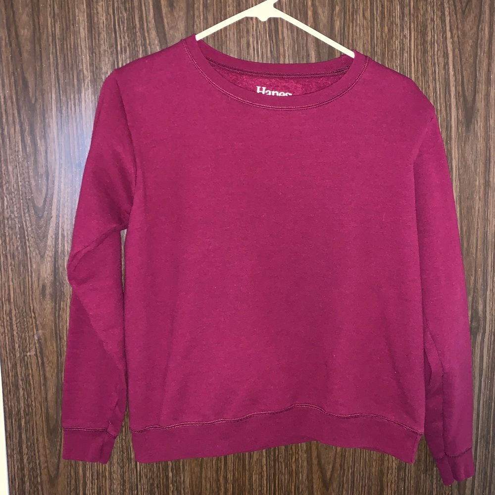Burgundy Crewneck
